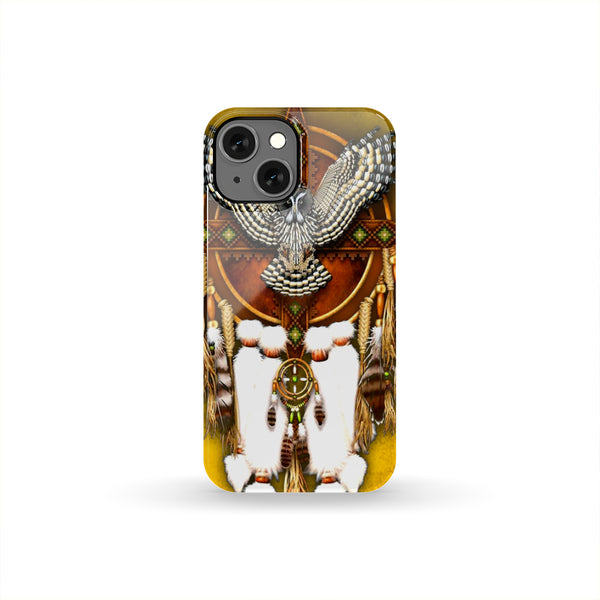 Dreamcatcher Owl Native American Phone Case - Image 3