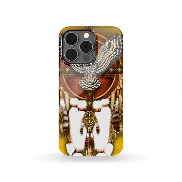 Dreamcatcher Owl Native American Phone Case - Image 4