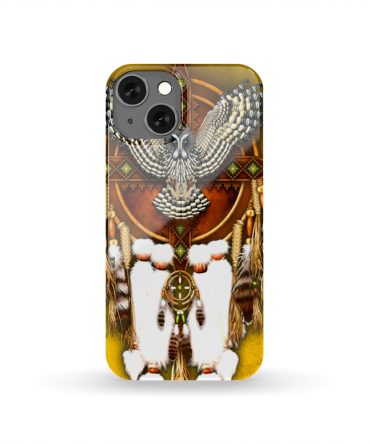 Dreamcatcher Owl Native American Phone Case