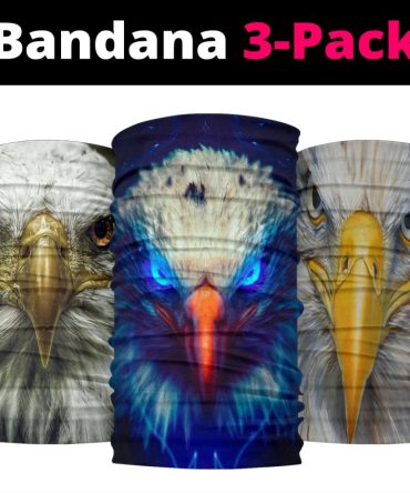 Eagle 3D Arts Bandana 3-Pack