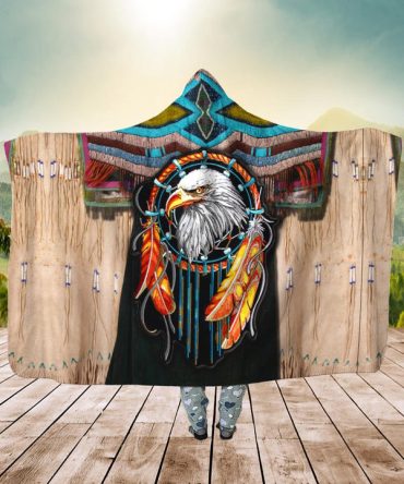 Eagle Hooded Blanket