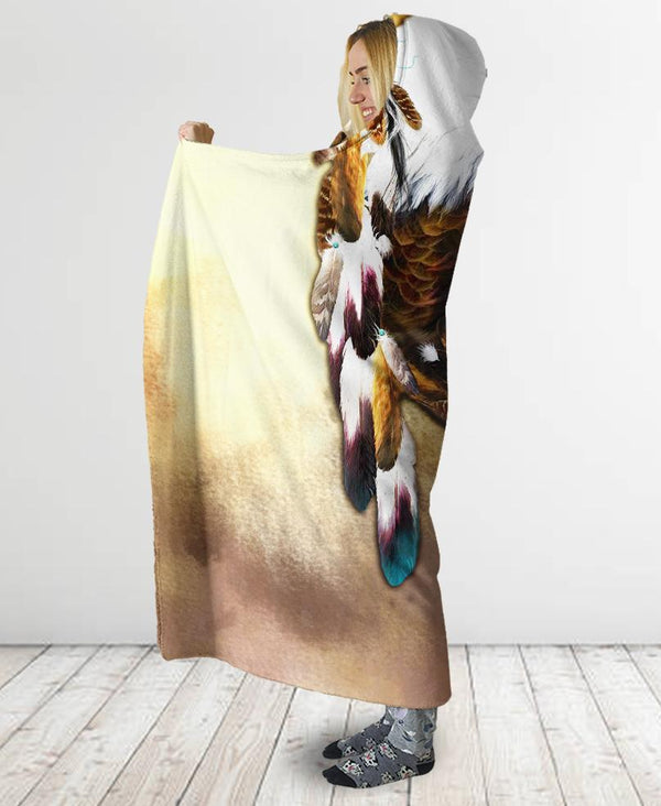 Eagle Hooded Blanket - Image 3