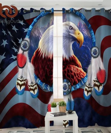 Eagle Native American Pride Living Room Curtain no link