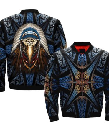 Eagleskull American Native Bomber Jacket