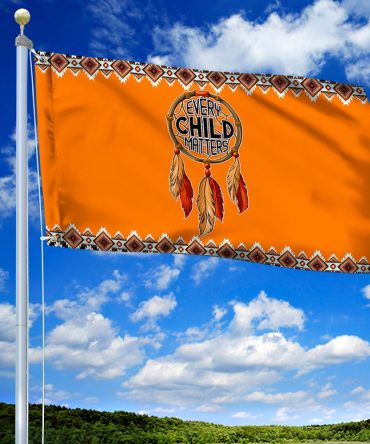 Every Child Matters Flag Orange Day First Nation Grommet Flag