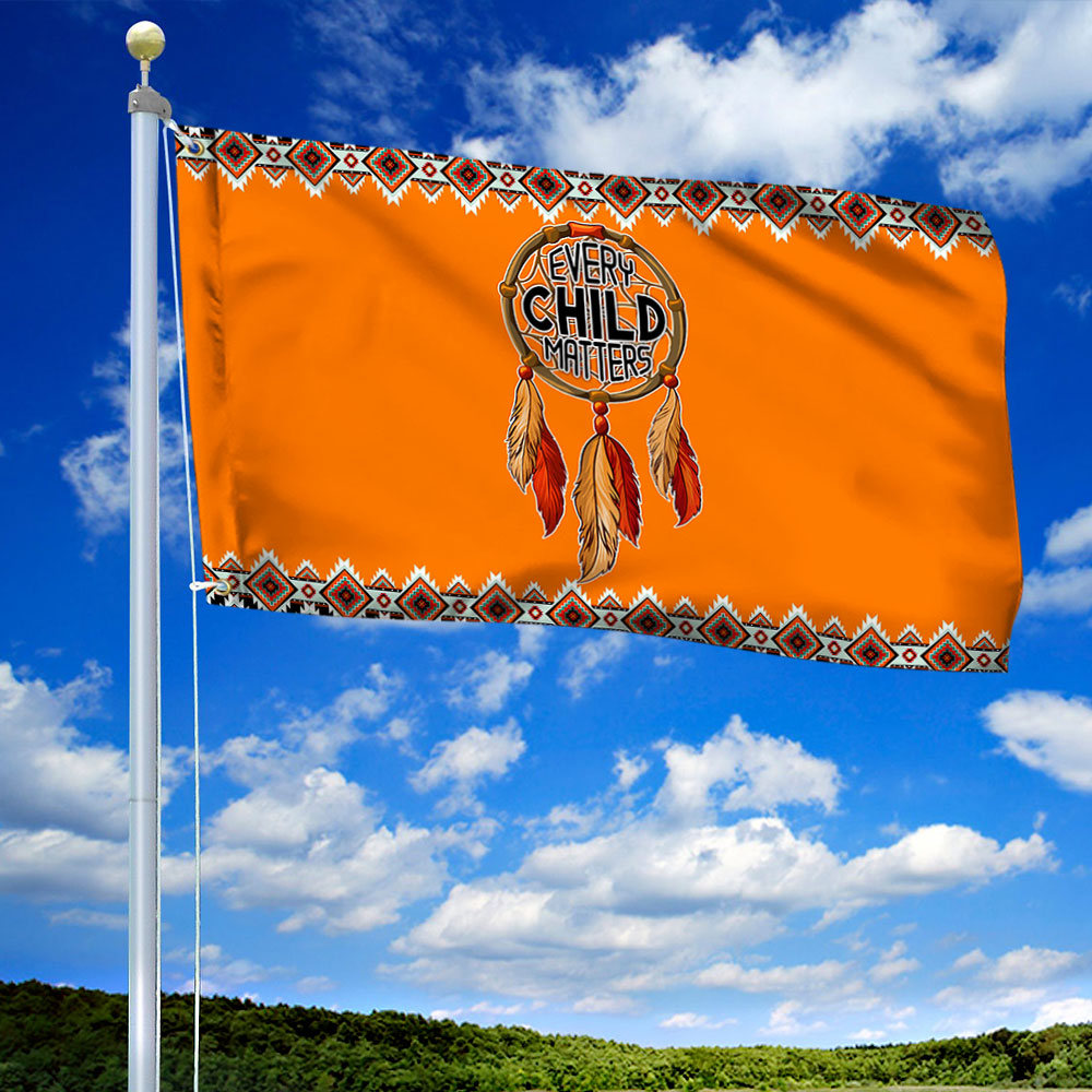 Every Child Matters Flag Orange Day First Nation Grommet Flag