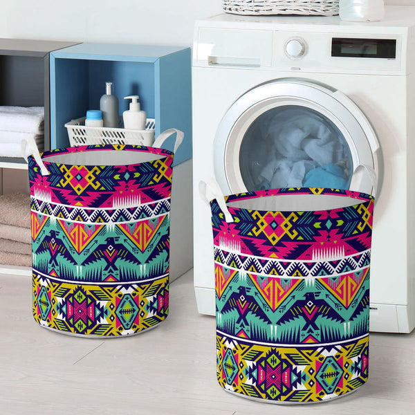 Full Color Thunder Bird Laundry Basket - Image 2