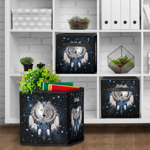 Galaxy Dreamcatcher Wolf 3D Storage Cube - Image 4