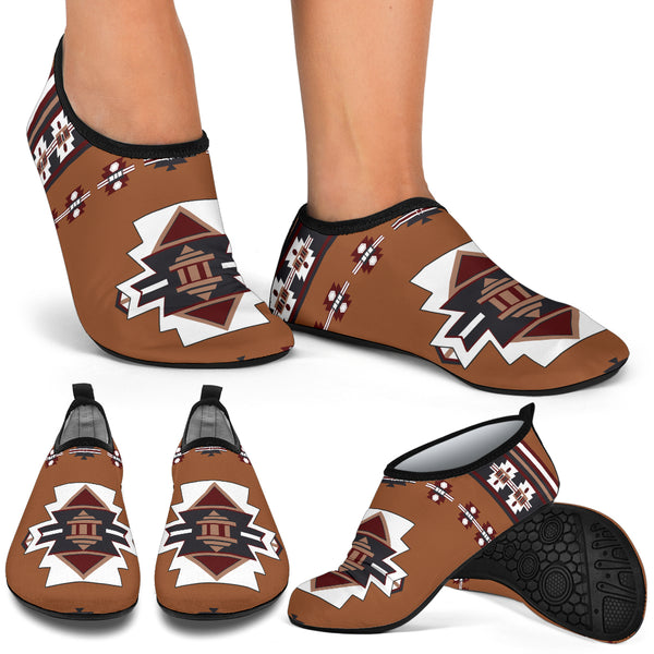 United Tribes Native American Aqua Shoes - Image 4