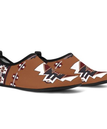 United Tribes Native American Aqua Shoes