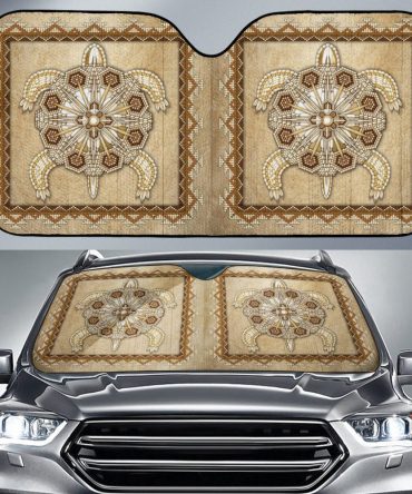Turble Totem Native American Auto Sun Shades