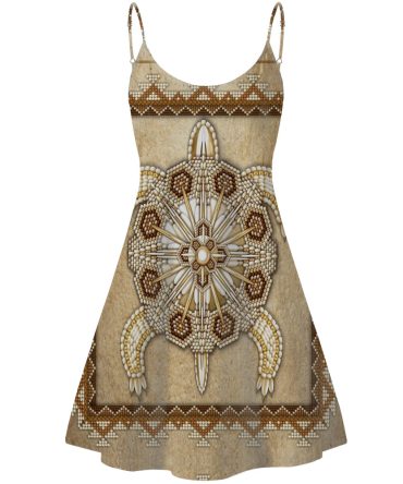 Turtle Totem Native American Strings Dress