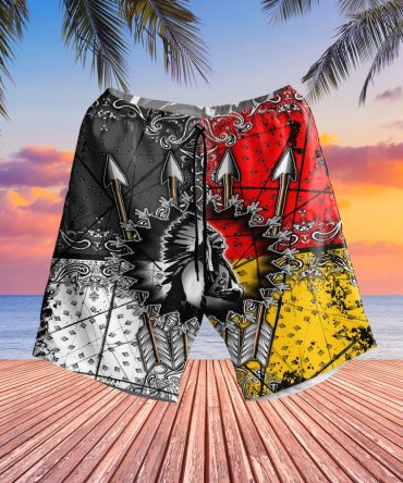 Chief Arrow Native American Hawaiian Shorts