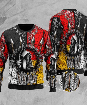 Chief Arrow Native American Sweater