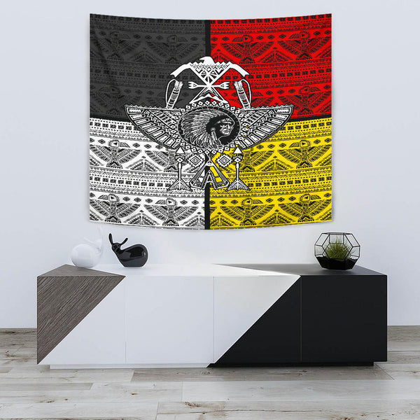 Chief Arrow Native American Tapestry - Image 3