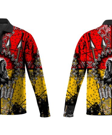 Chief Arrow Native American Polo Long Sleeve