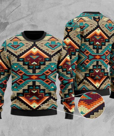 Culture Design Native American Sweater
