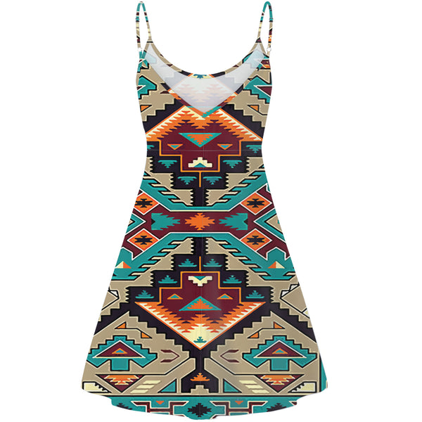Native American Culture Design Strings Dress - Image 3