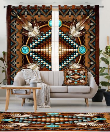 Mandala Brown Combo Living Room