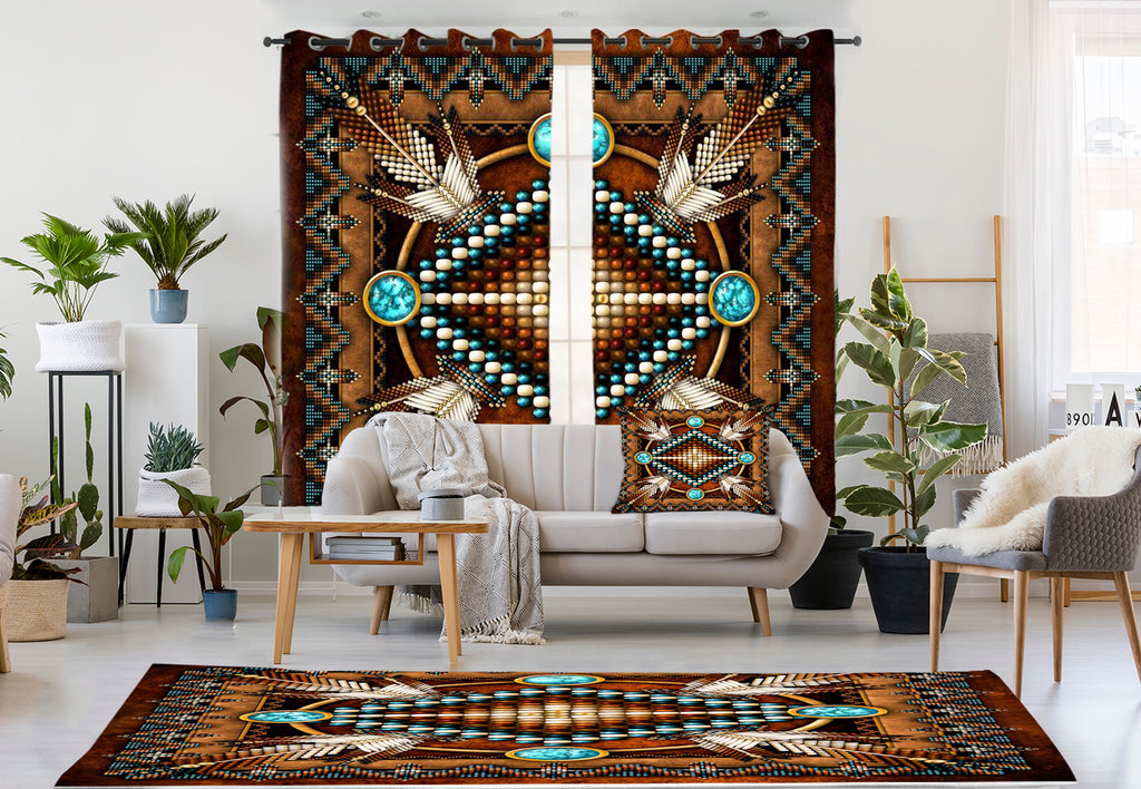 Mandala Brown Combo Living Room