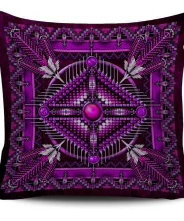 Naumaddic Arts Purple Pillow Covers