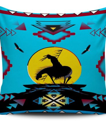 NAT00026 Trail Of Tear Native American Pillow Covers