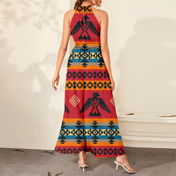Red Thunderbird Dress Maxi Ligation - Image 3