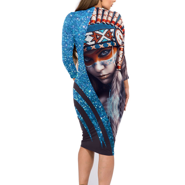 3D Native Girl Body Dress - Image 3