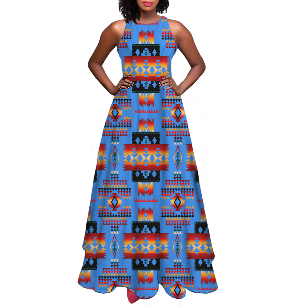 Pattern Native Sleeveless A-line skirt