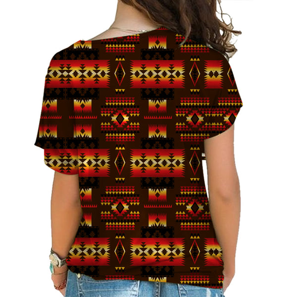 Native American Cross Shoulder Shirt - Image 3