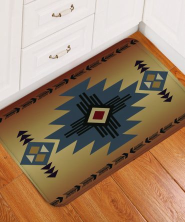 Southwest Blue Symbol Doormat