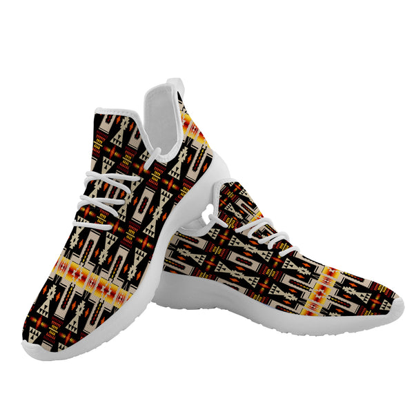 Tribe Design Native American Yeezy Shoes - Image 3