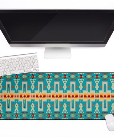 Turquoise Tribe Design Native American Mouse Mat
