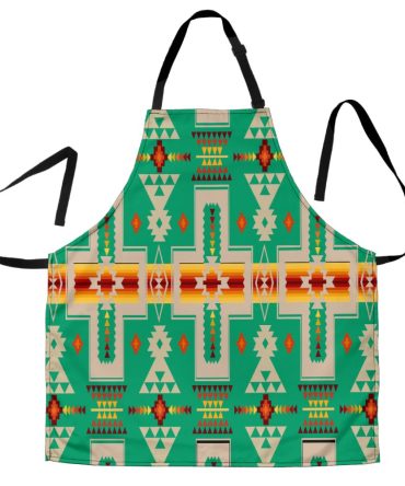 Green Tribe Design Native American Apron