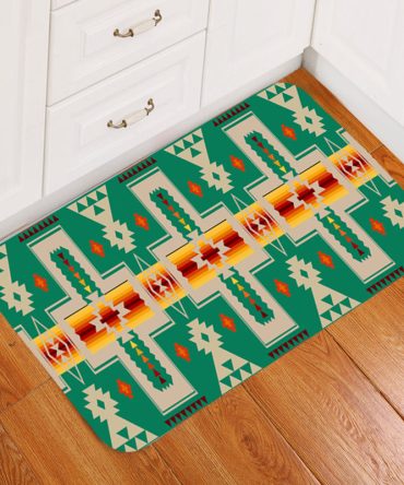 Green Tribe Design Native American Doormat