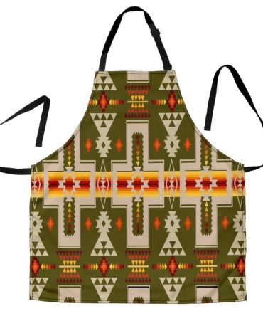 Green Tribe Design Native American Apron