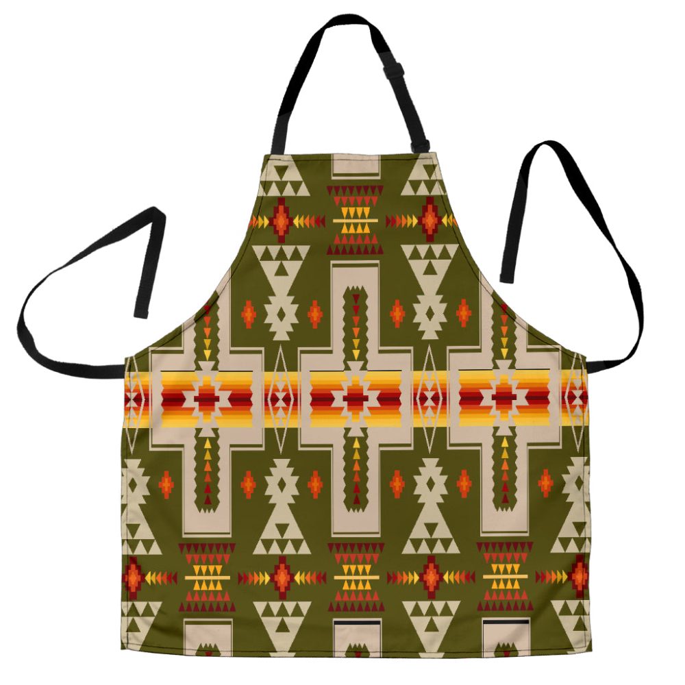 Green Tribe Design Native American Apron