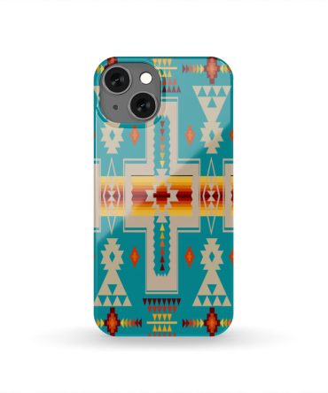 Turquoise Tribe Design Native American Phone Case