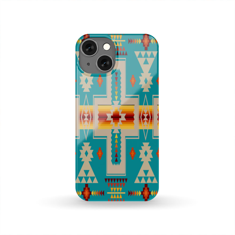 Turquoise Tribe Design Native American Phone Case
