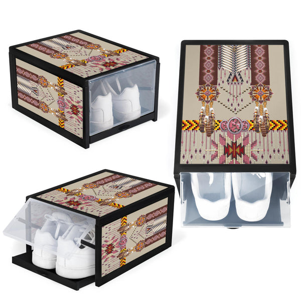 Pink Pattern Breastplate Shoe Organizer - Image 4