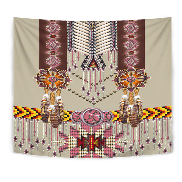Pink Pattern Breastplate Tapestry - Image 2