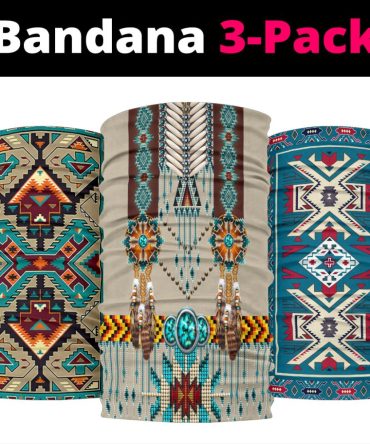 Native American Bandana 3-Pack