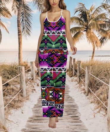 Pattern Native American 3D Cami Pajamas