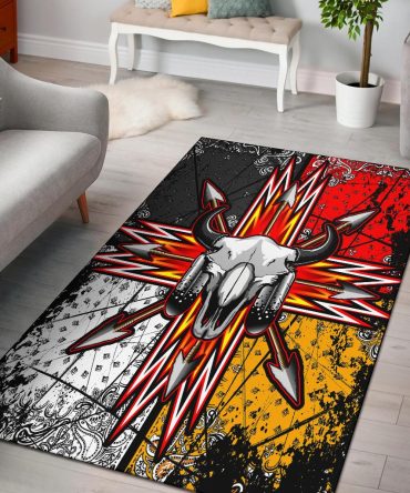 Bison Arrow Native American Pride Area Rug