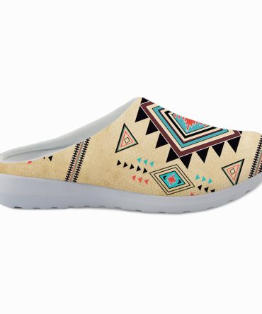 Southwest Symbol Native American Mesh Slippers