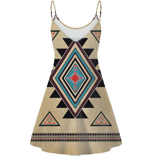 Southwest Symbol Native American Strings Dress - Image 3