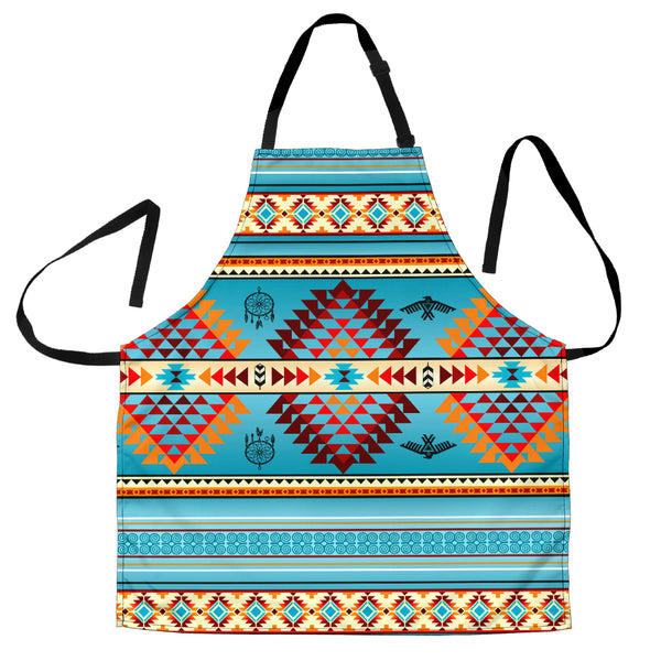 Blue Thunderbird Native American Apron - Image 2