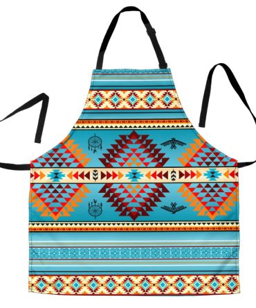 Blue Thunderbird Native American Apron