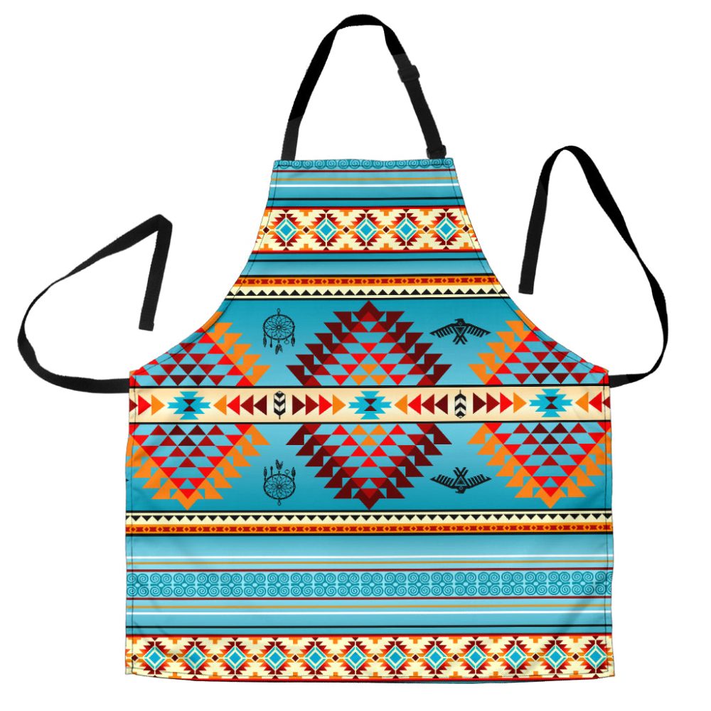 Blue Thunderbird Native American Apron