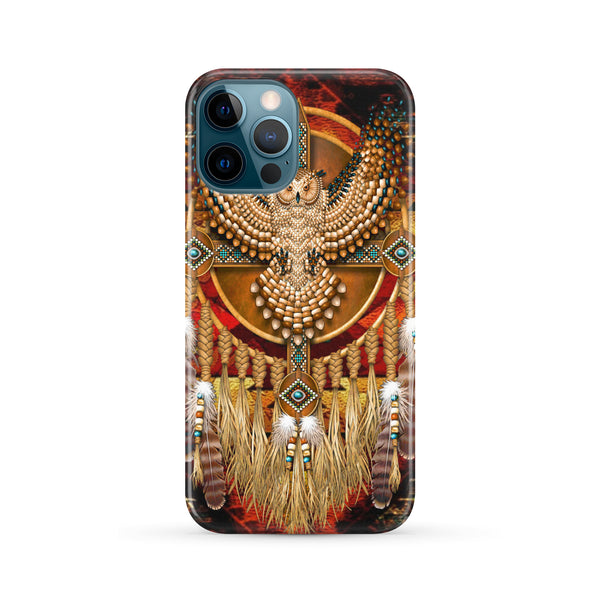 Owl Dreamcatcher Native American Phone Case - Image 4